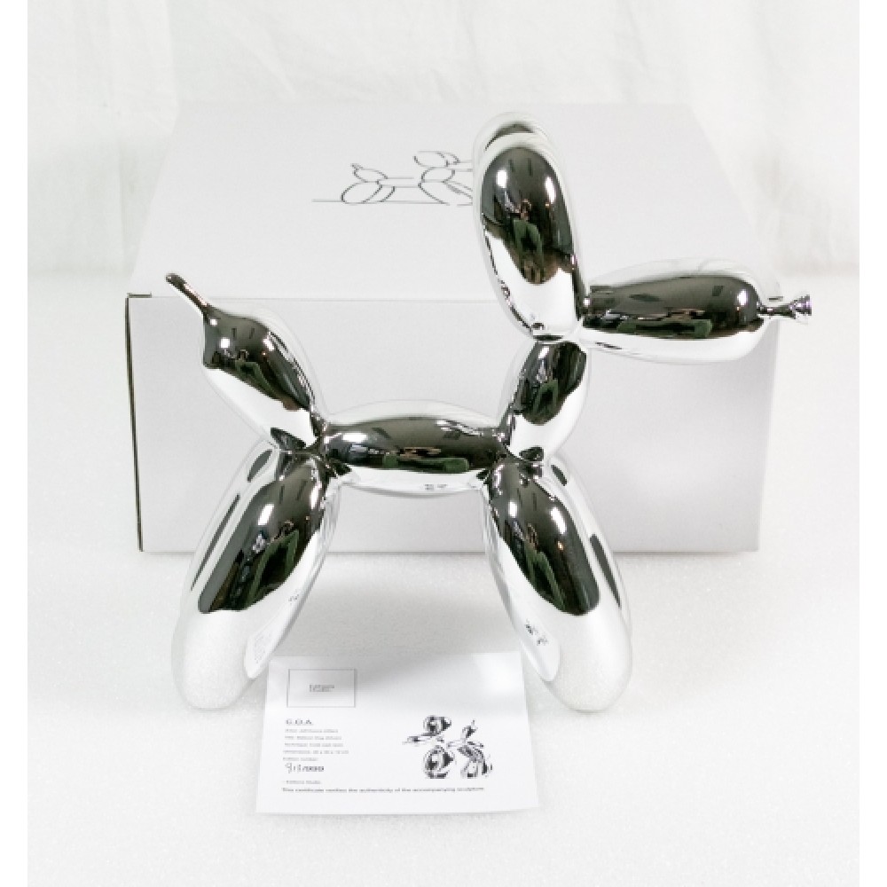 JEF KOONS ( AFTER ) - BALOON DOG ( SILVER )